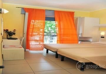 Hotel Margherita Римини Экстерьер фото
